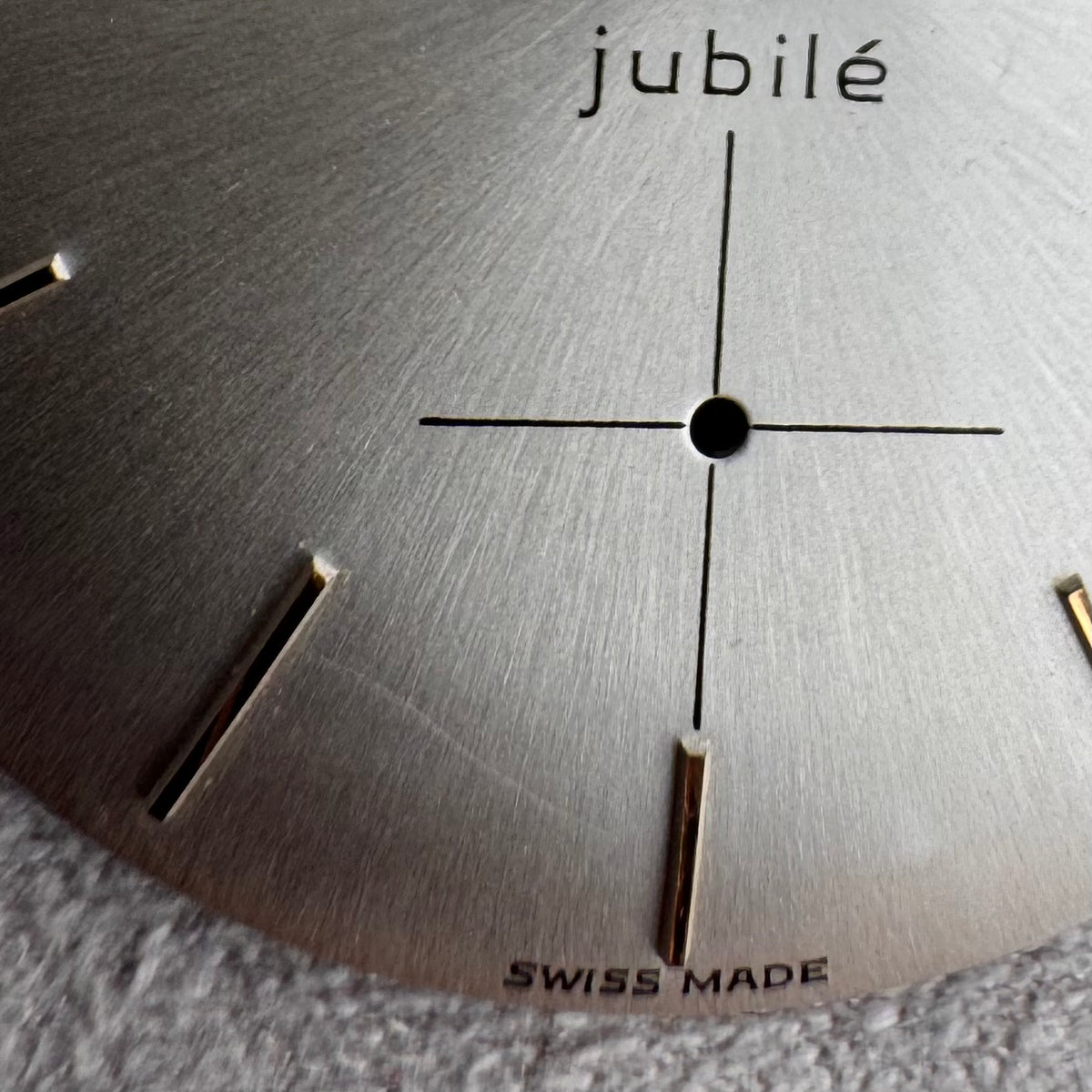 Cadran Certina Jubilé Vintage 30,5mm – Argent Brossé Soleil – Petite Seconde