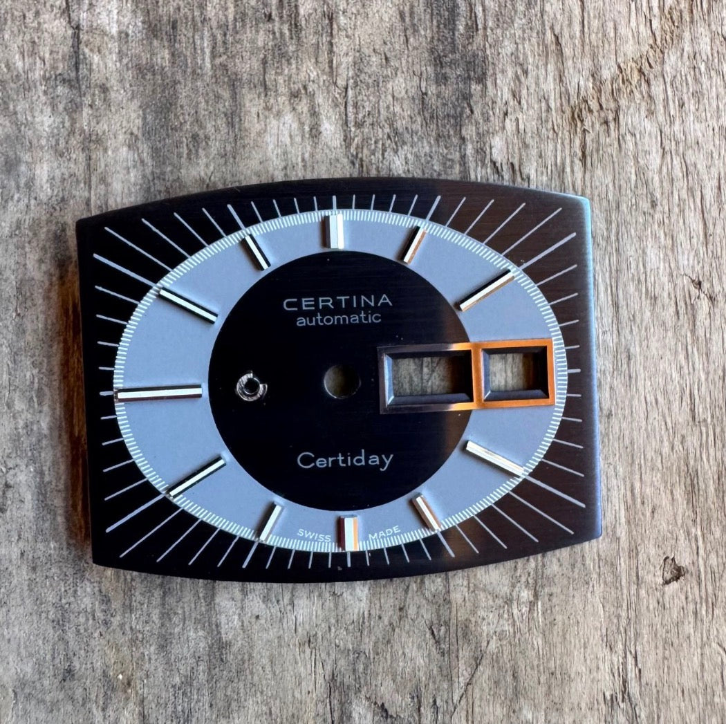 Original Certina Certiday UFO Dial 31.5mm – Cal. 25-652 – 1970s