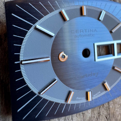 Original Certina Certiday UFO Dial 31.5mm – Cal. 25-652 – 1970s