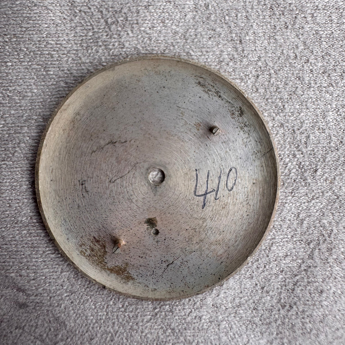 Certina vintage cadran argenté 29,5 mm – Index bâtons dorés – Petite seconde