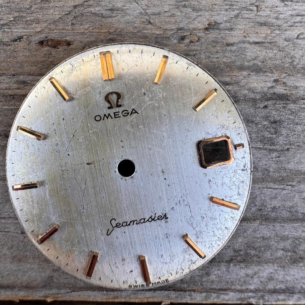 Lot of 6 x Vintage Omega Watch Dial – Genève / Seamaster / De Ville – Original Used Parts