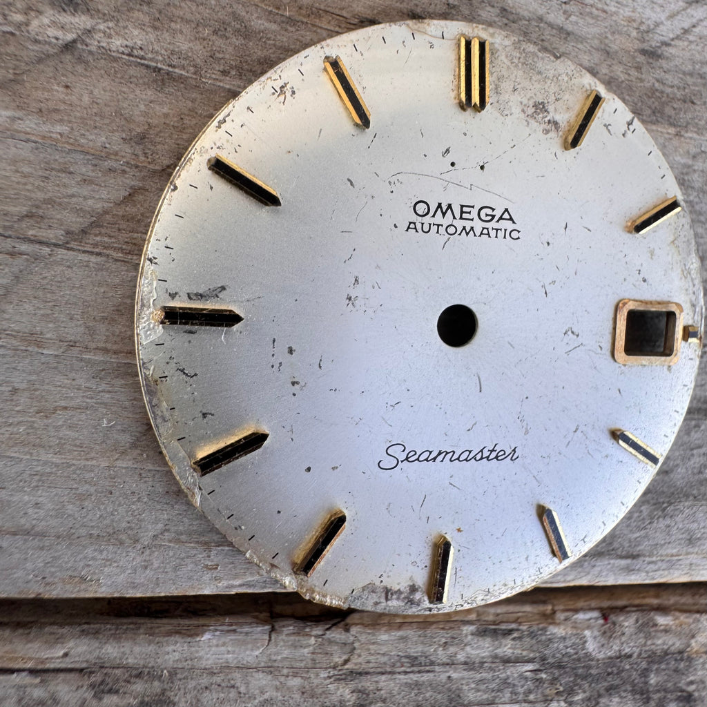 Lot of 6 x Vintage Omega Watch Dial – Genève / Seamaster / De Ville – Original Used Parts