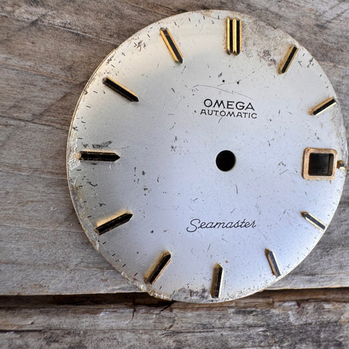 Lot of 6 x Vintage Omega Watch Dial – Genève / Seamaster / De Ville – Original Used Parts