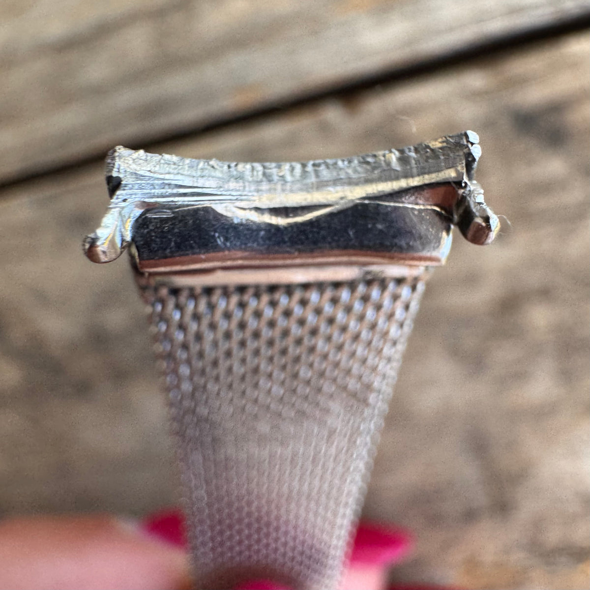 Omega 7001-3 Vintage Stainless Steel Mesh Watch Bracelet – 12 mm