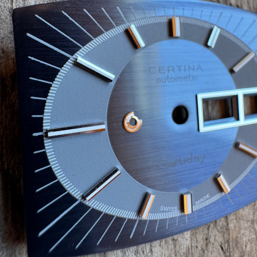 Original Certina Certiday UFO Dial 31.5mm – Cal. 25-652 – 1970s